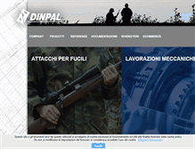 Tablet Screenshot of dinpal.it